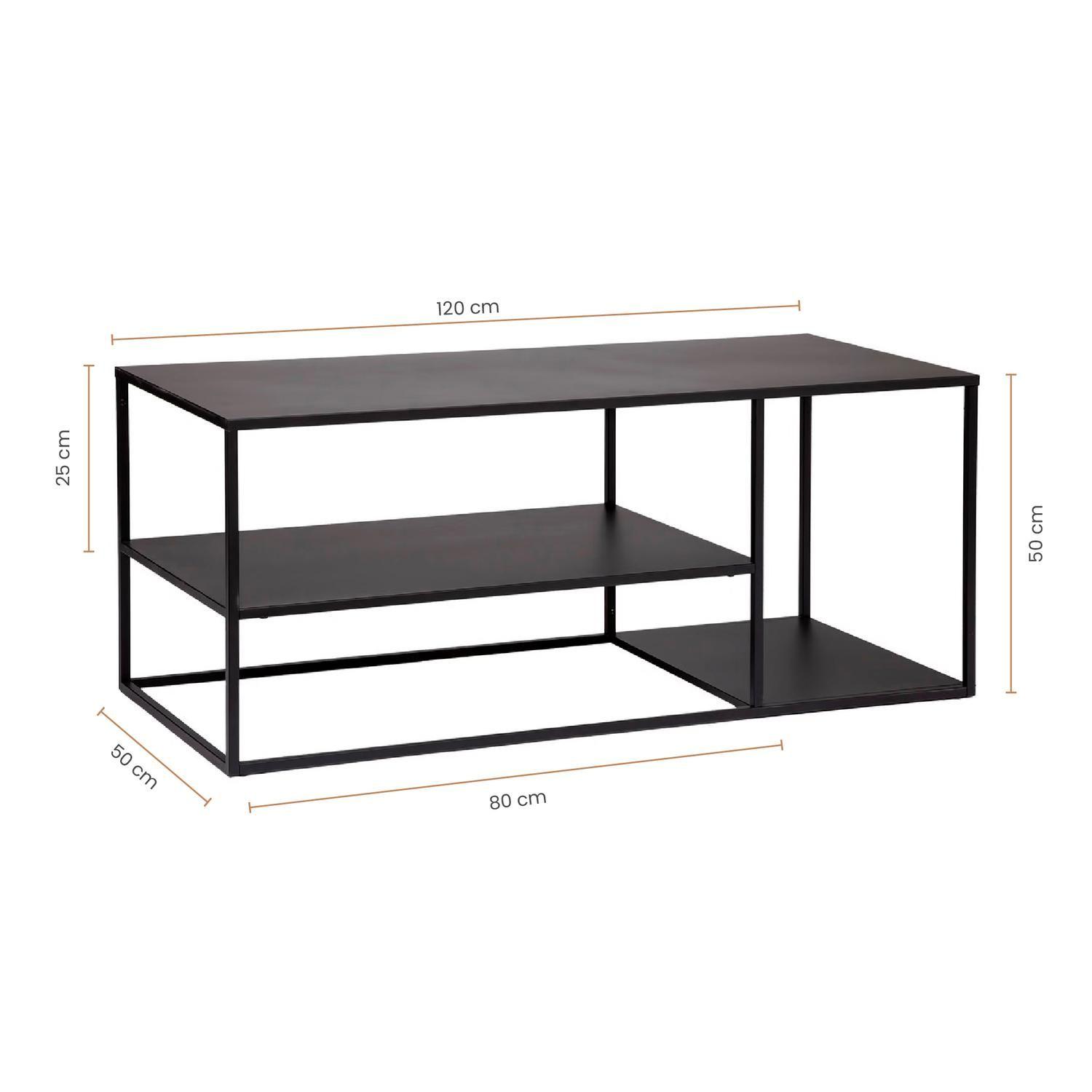 Rack Tv Acero Gota 120x50x50 cm Atmosphera-5