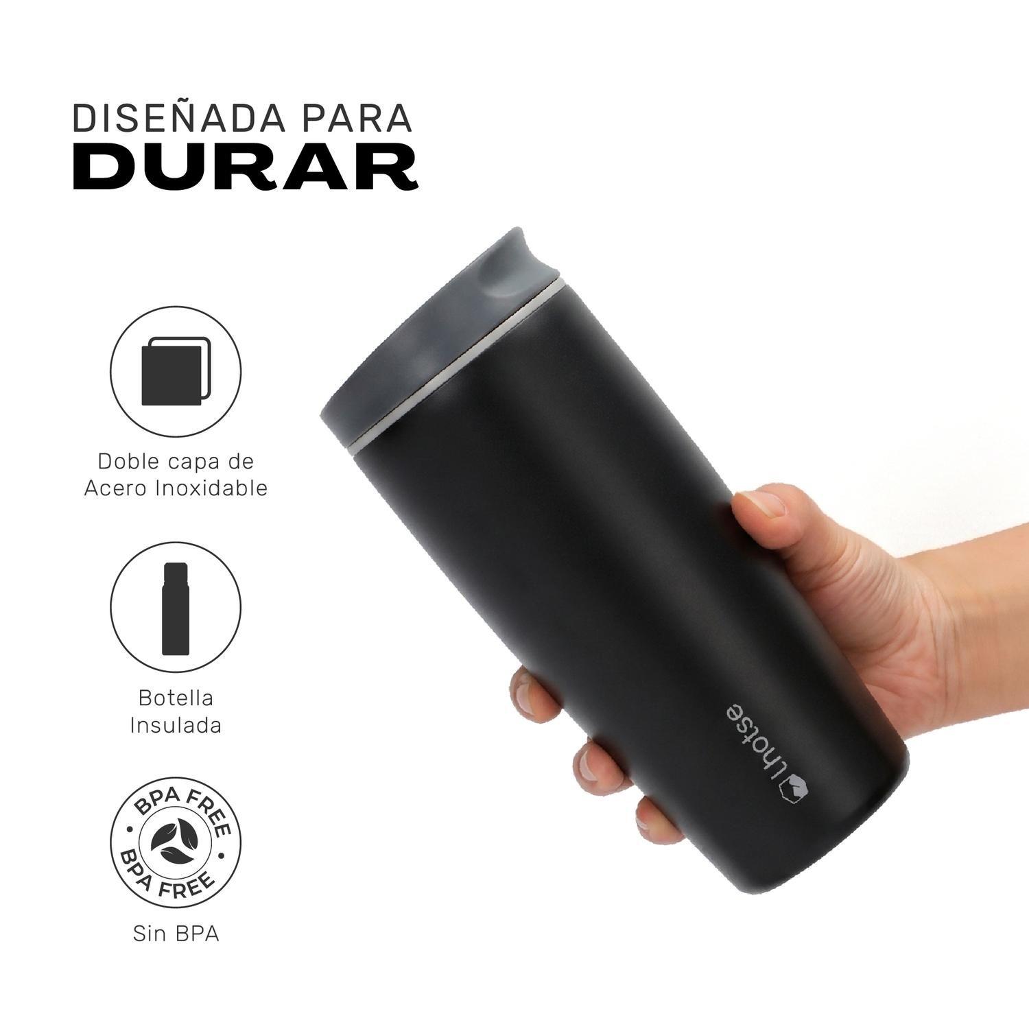 Vaso Mug Térmico Agua Café Termicup 590 ml Acero Inox Lhotse-2