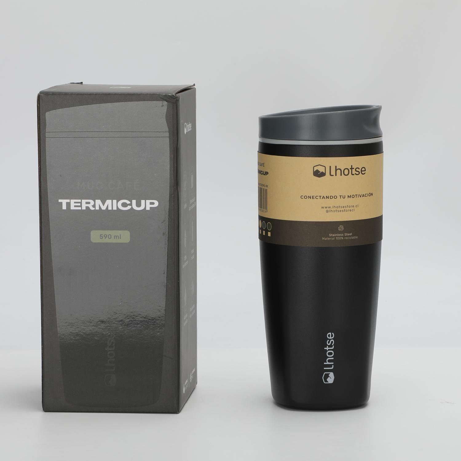 Vaso Mug Térmico Agua Café Termicup 590 ml Acero Inox Lhotse-6