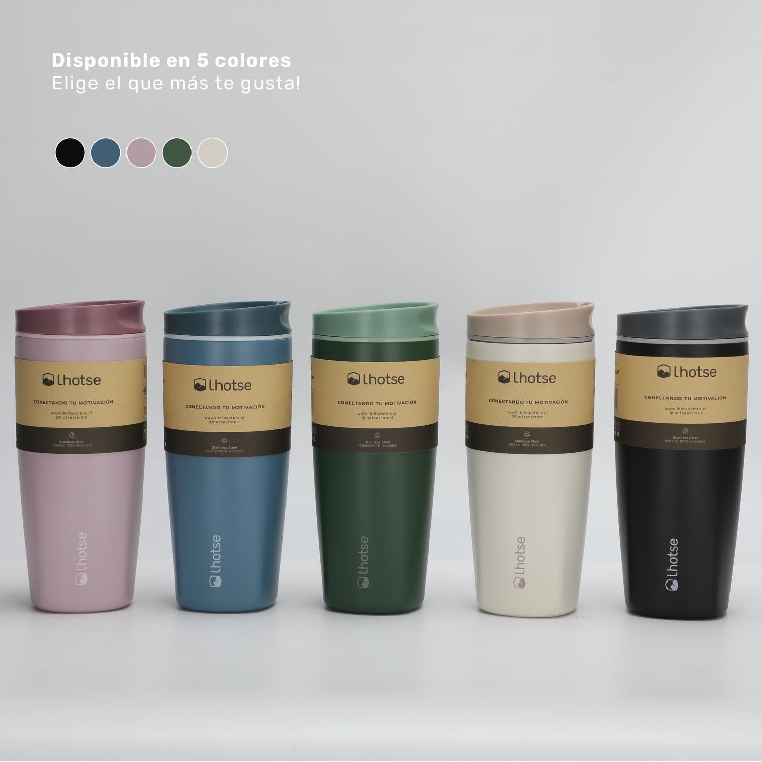 Vaso Mug Térmico Agua Café Termicup 590 ml Acero Inox Lhotse-7