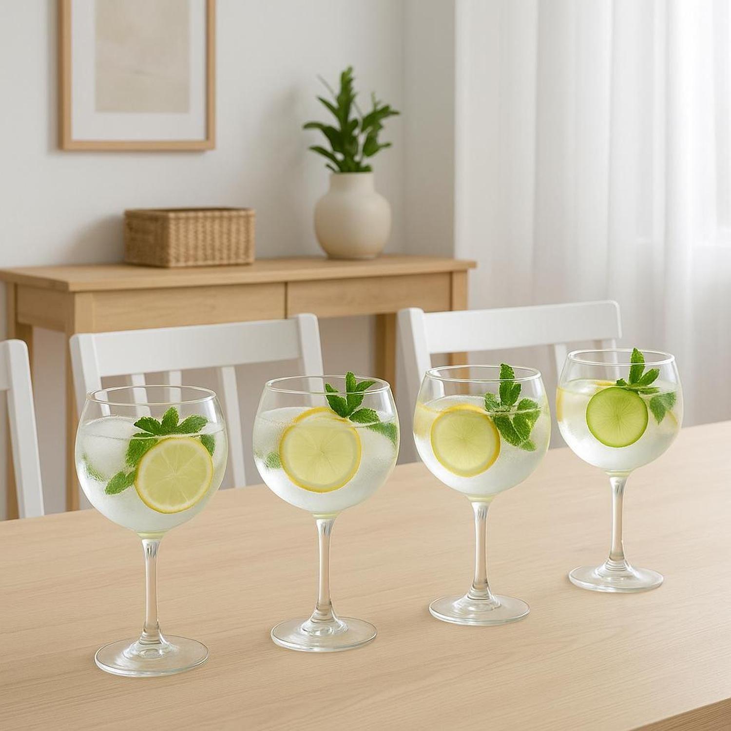 Set de Copas de Gin para Cócteles Vidrio 700 ml Secret De Gourmet-2