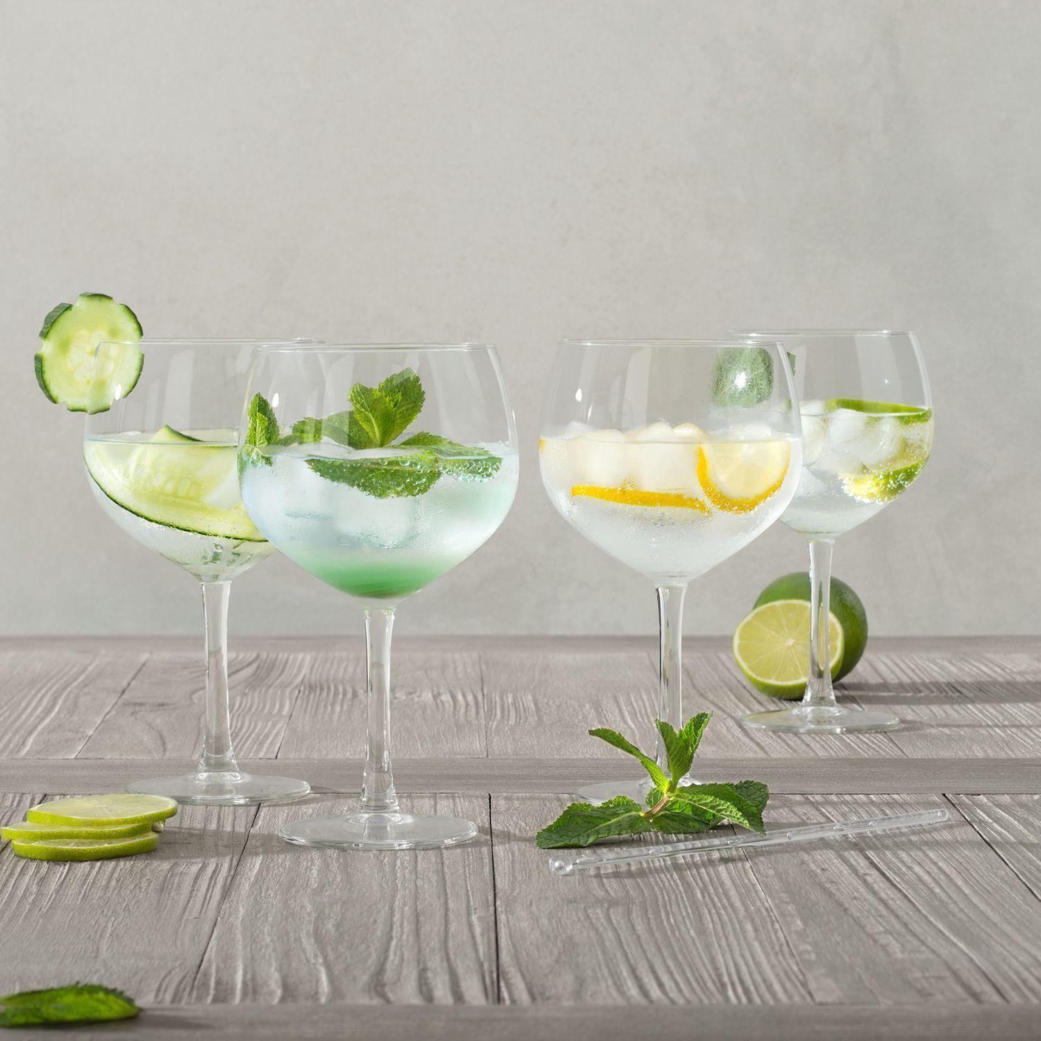 Set de Copas de Gin para Cócteles Vidrio 700 ml Secret De Gourmet-6