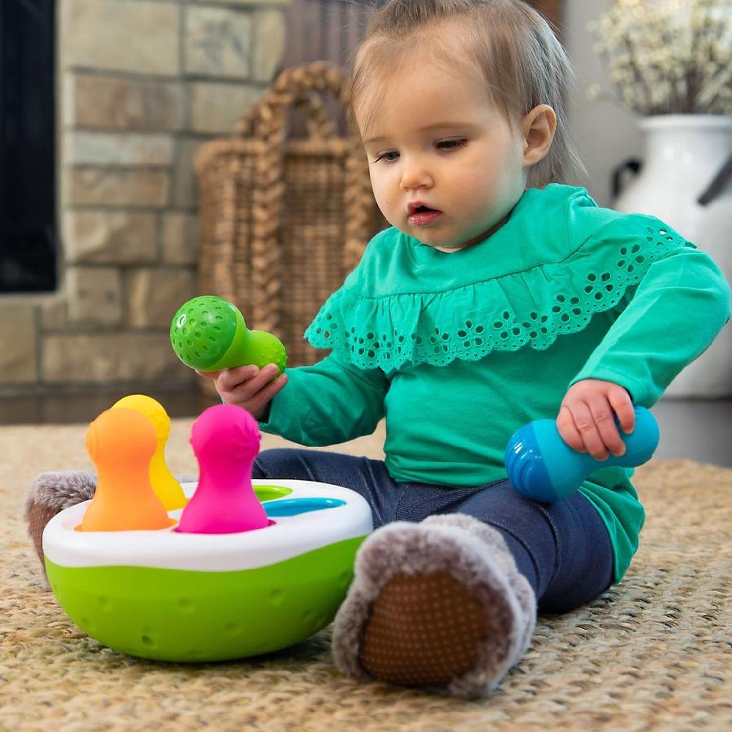 Spinnypins Palitroques Encaje Con Sonido FatBrain Toys-5