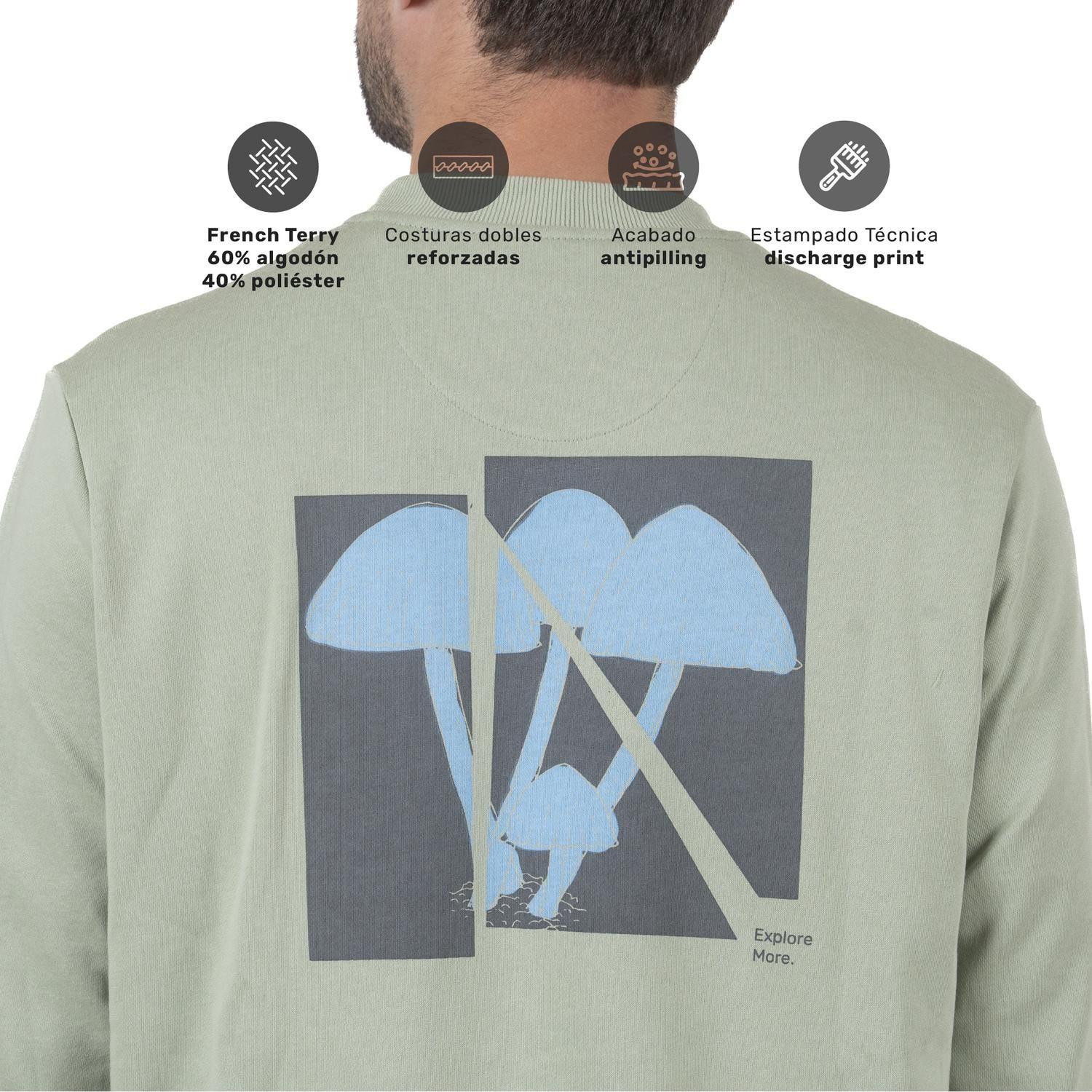 Polerón Unisex Sweatshirt Mycena Lhotse-3