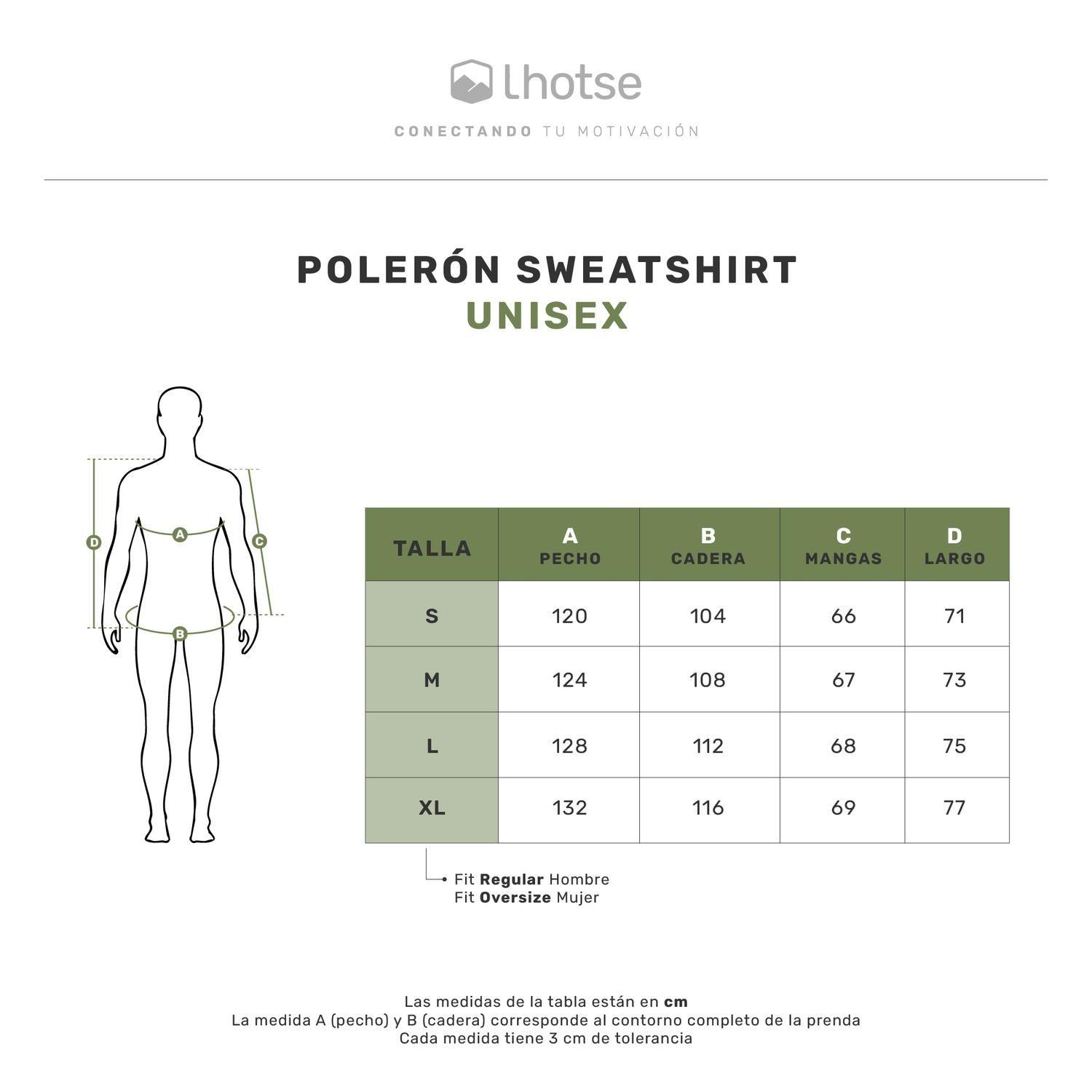 Polerón Unisex Sweatshirt Mycena Lhotse-7