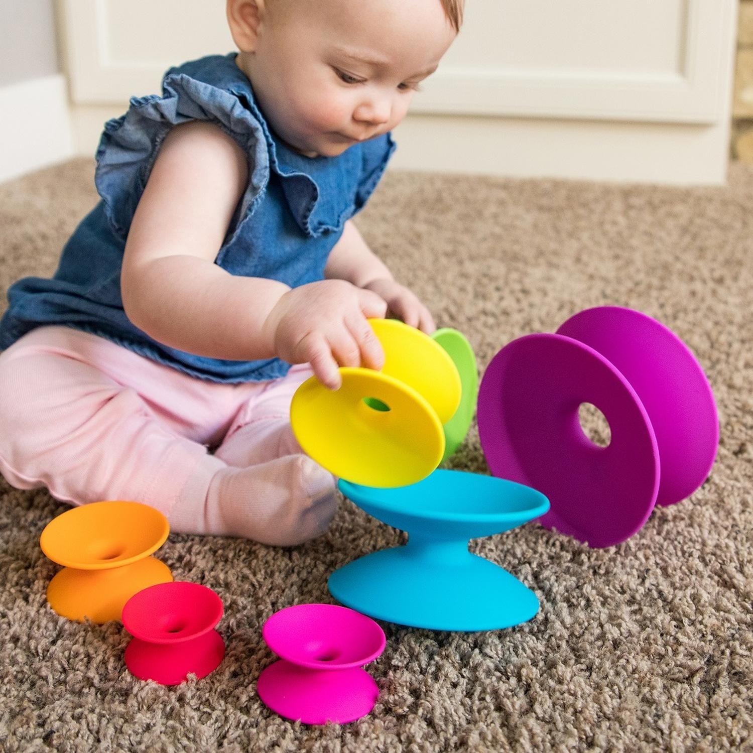 Spoolz, Juego De Construccion Y Equilibrio FatBrain Toys-5