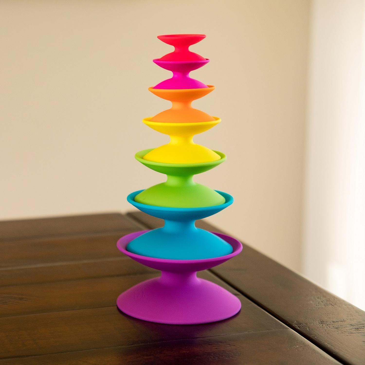 Spoolz, Juego De Construccion Y Equilibrio FatBrain Toys-7