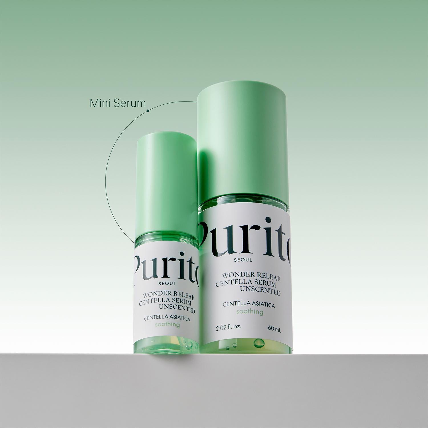 Mini Kit Viaje Centella 60ml Purito Wonder Releaf Sin Perfume-4