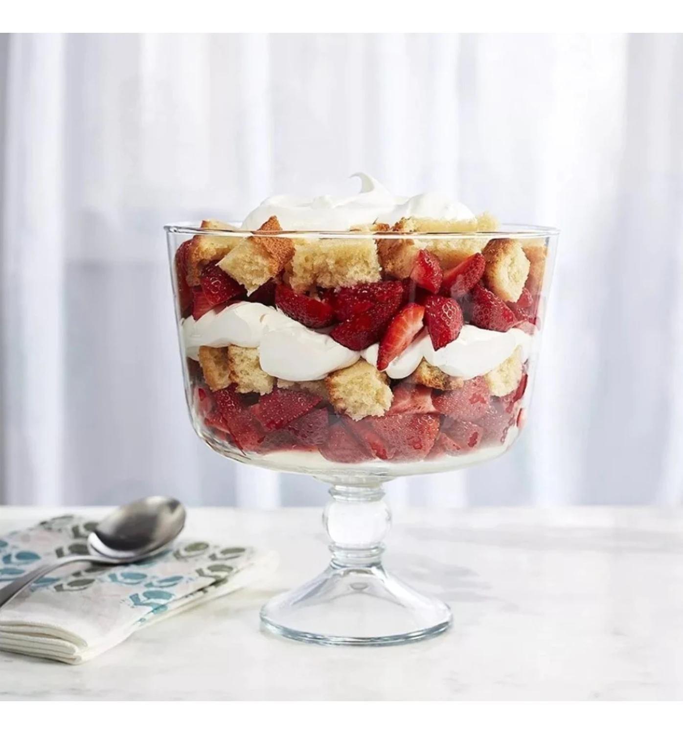 Fuente Frutera Vidrio 23cm Libbey-2