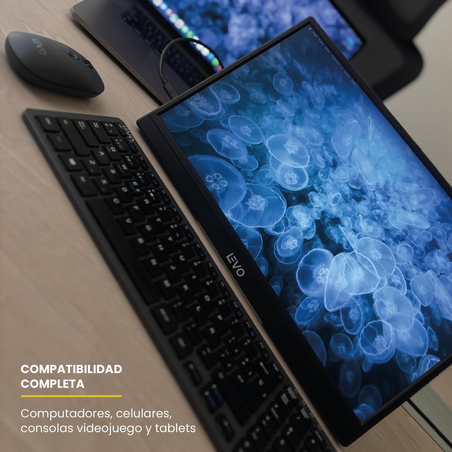 Pantalla Monitor Portátil 15.6 LED Full HD NexView LEVO-7