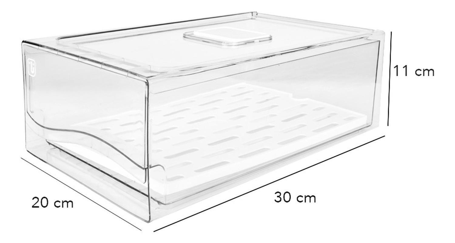 Pack Organizador Refrigerador Drenaje S + L Simplit-4