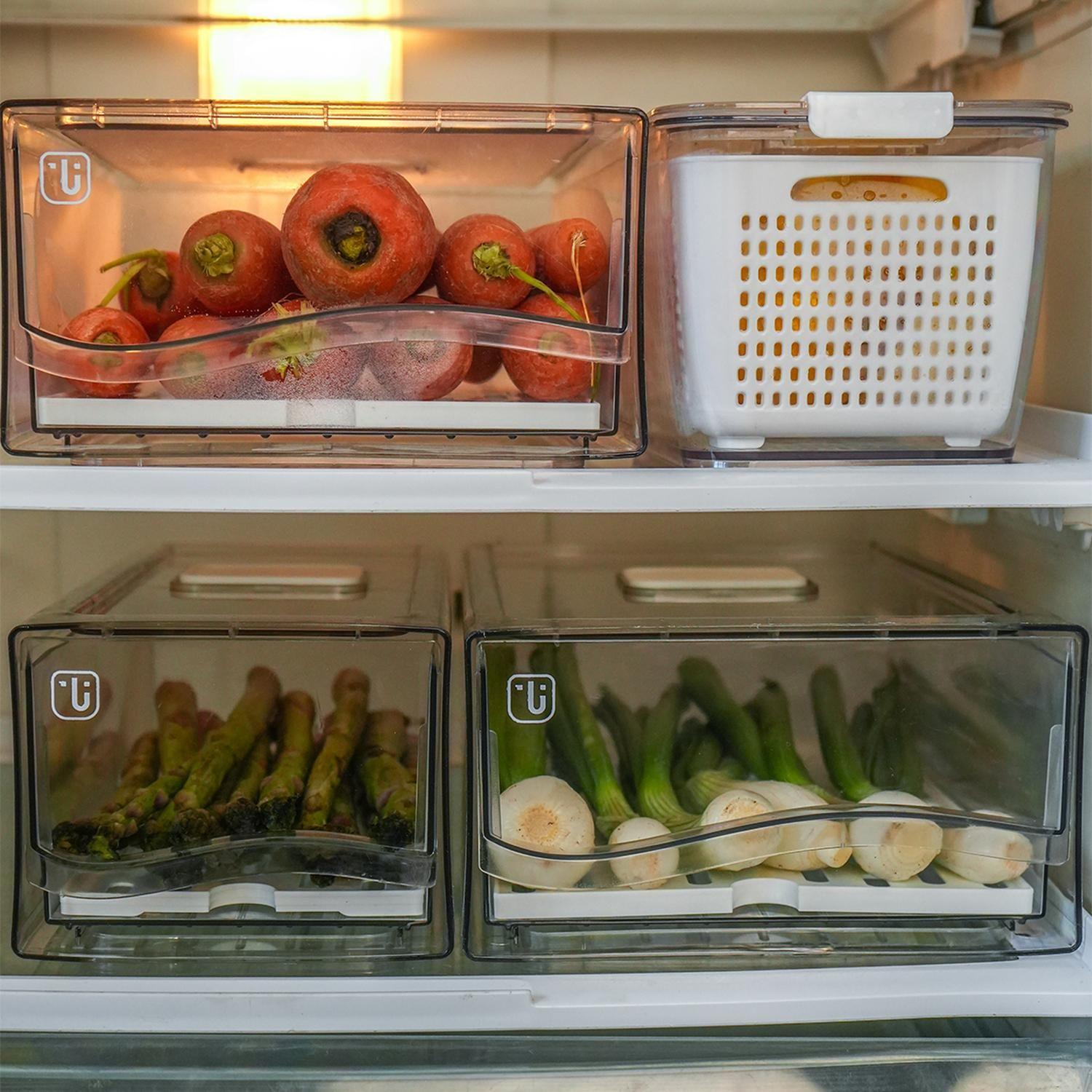 Pack Organizador Refrigerador Drenaje S + L Simplit-6