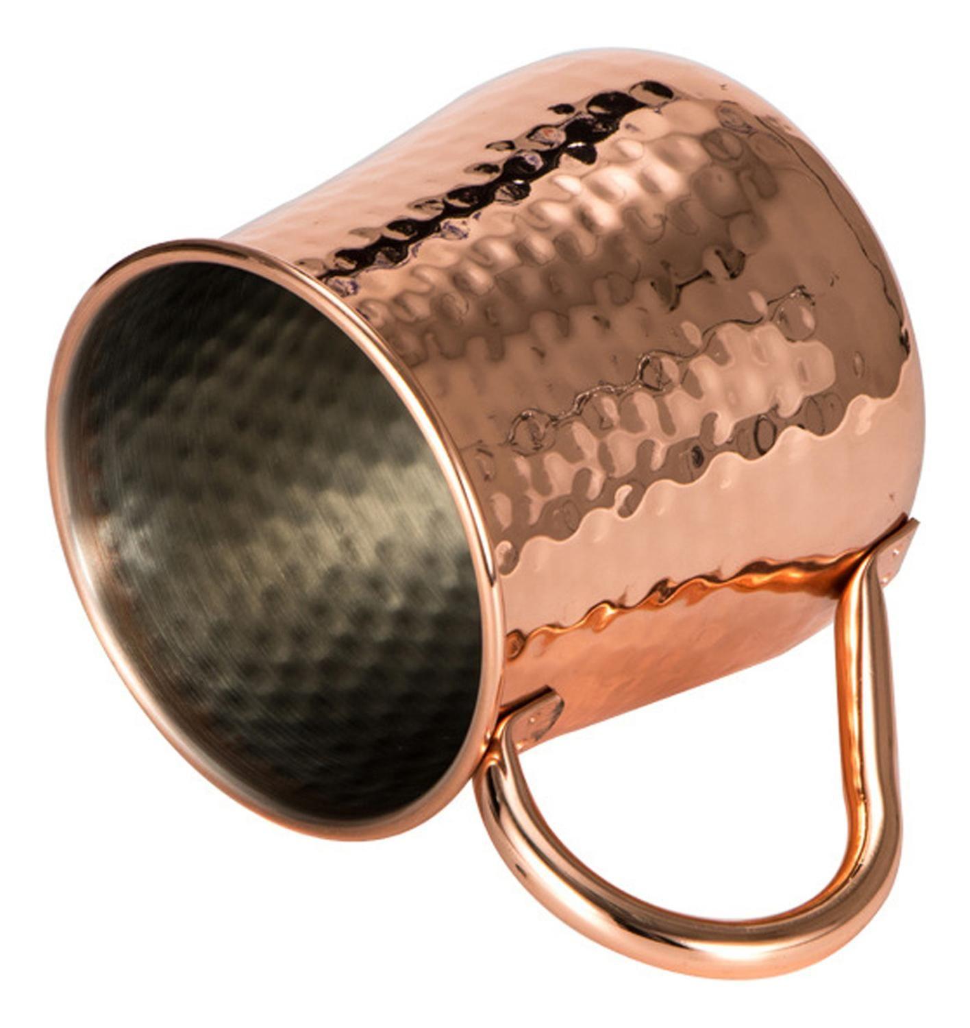 Set 4 Vasos Moscow Mule Mojito Mug Cobre + Bombillas Simplit-2