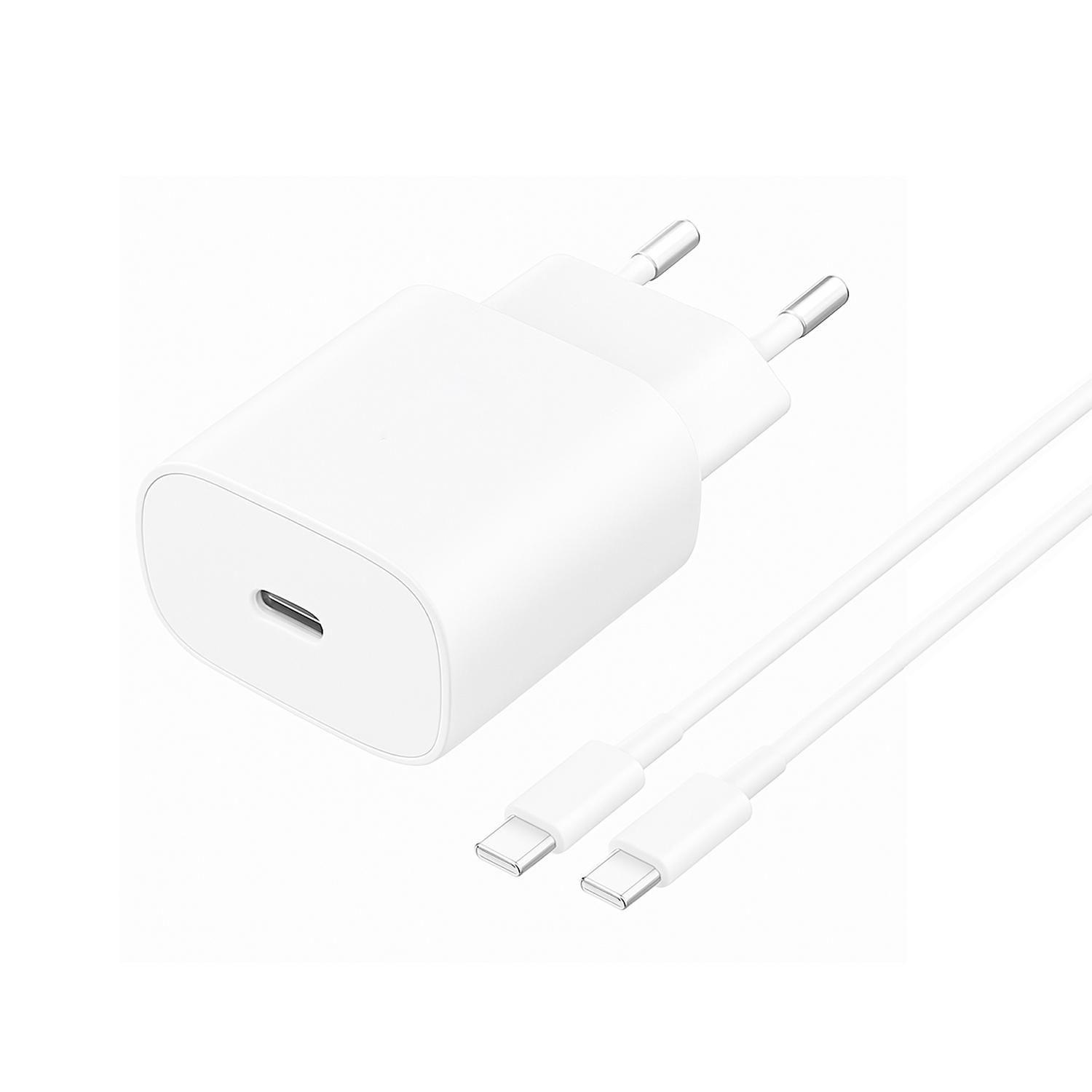 Cargador Super Rápido 25W + Cable De Carga Rápida 1Mt LEVO-0