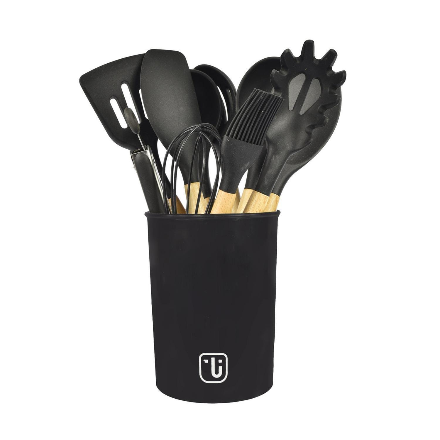 Kit Batería Cocina 8 Pza + Set 12 Utensilios Simplit-4