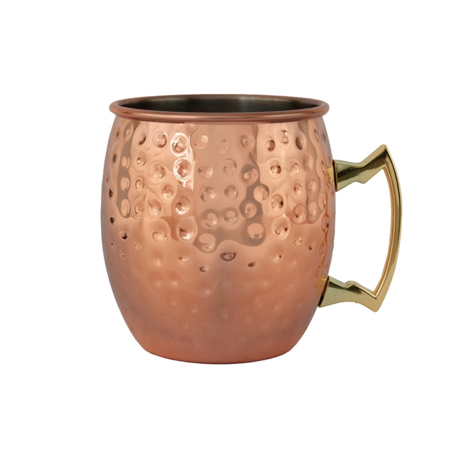 Set 2 Vasos Moscow Mule Mug Cobre + Bombillas Simplit-0