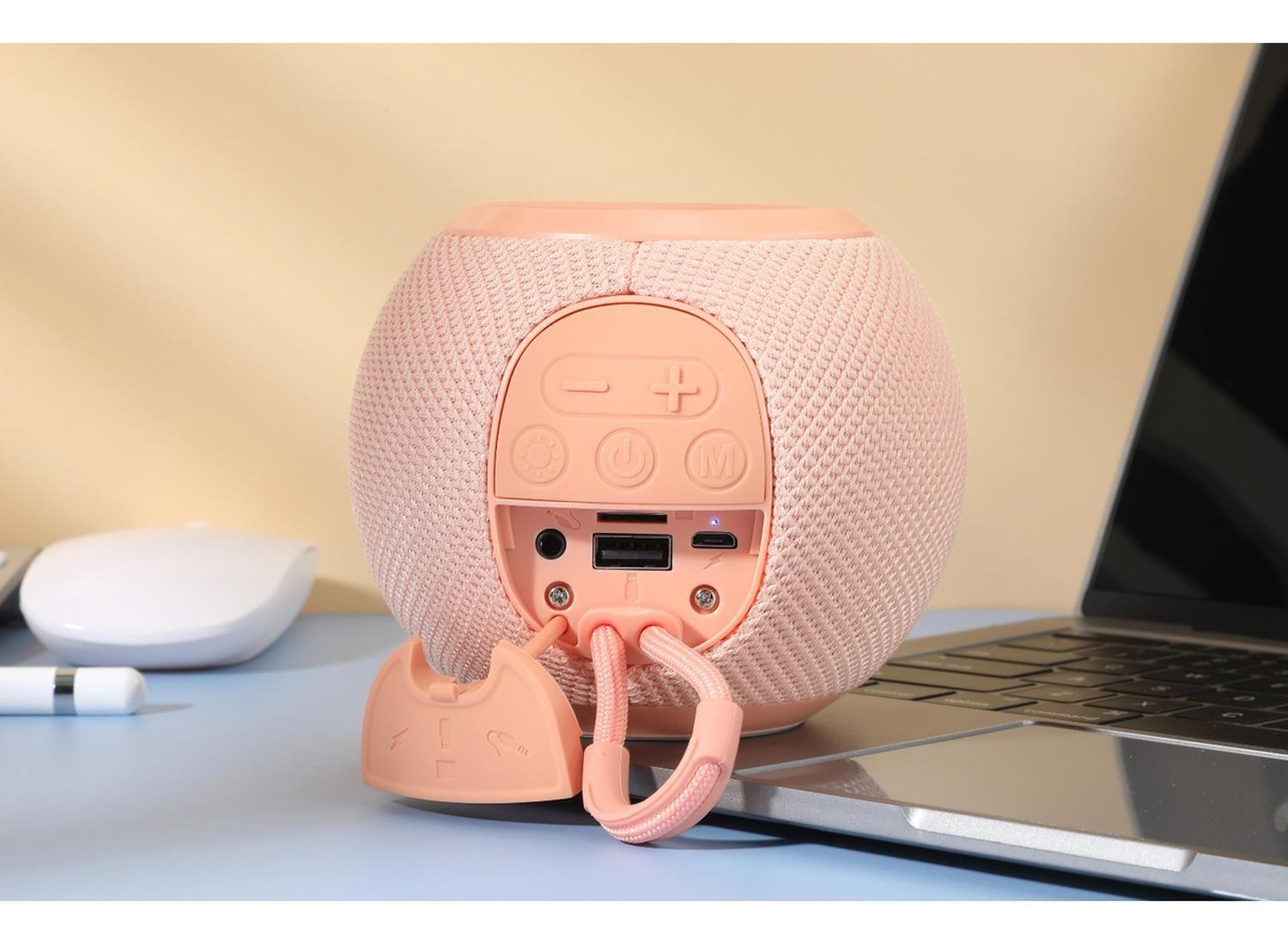 Parlante Portátil Bluetooth Lhotse Bounce Pink-3