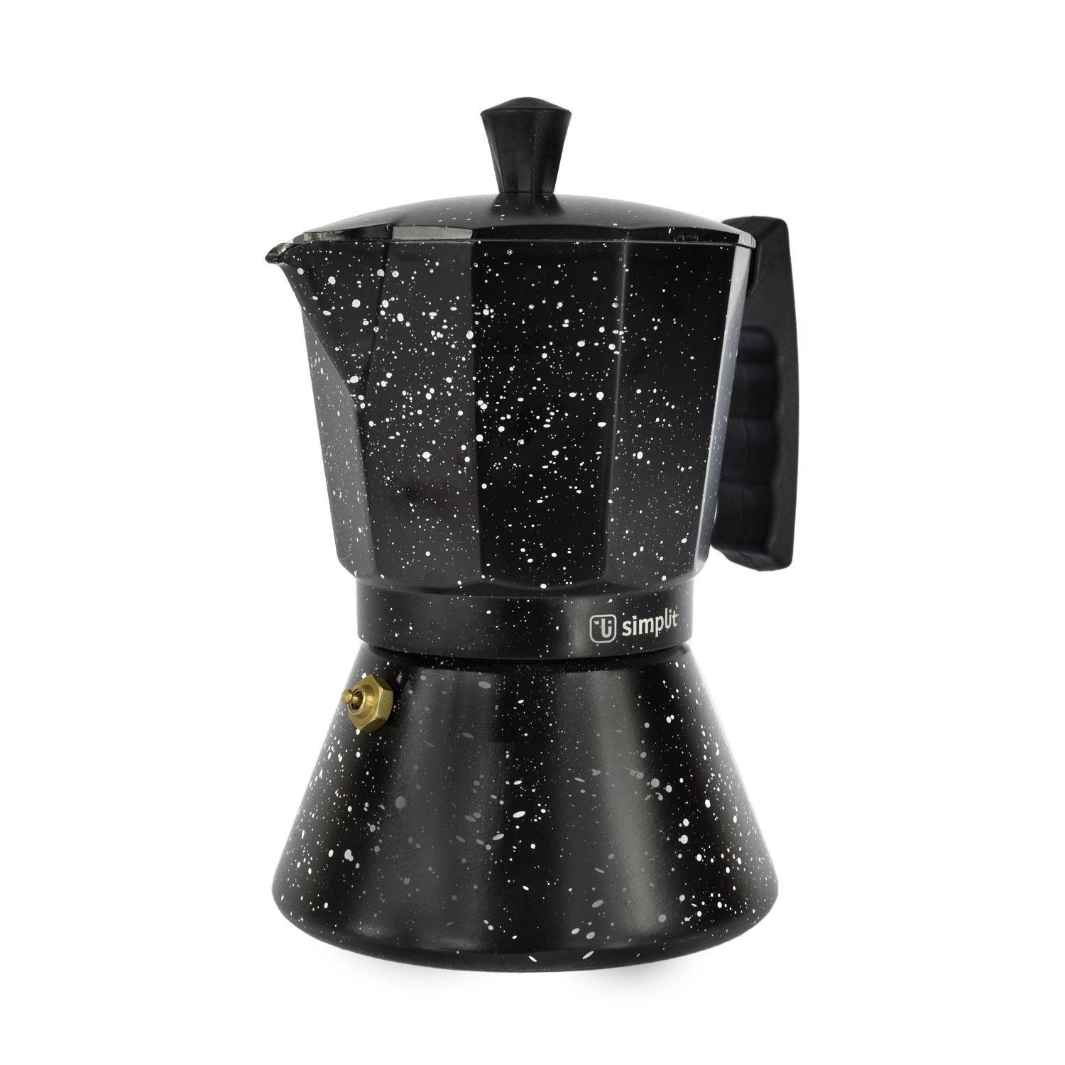 Pack Espumador de Leche + Cafetera Italiana 4 Tazas-5