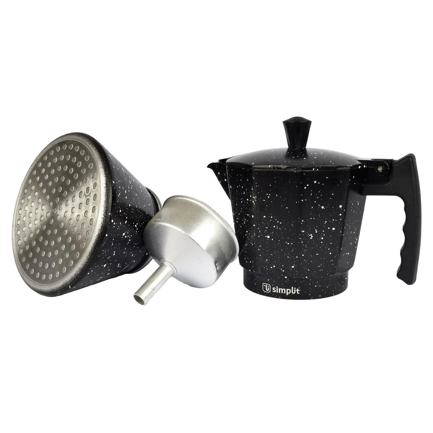 Pack Espumador de Leche + Cafetera Italiana 4 Tazas-6