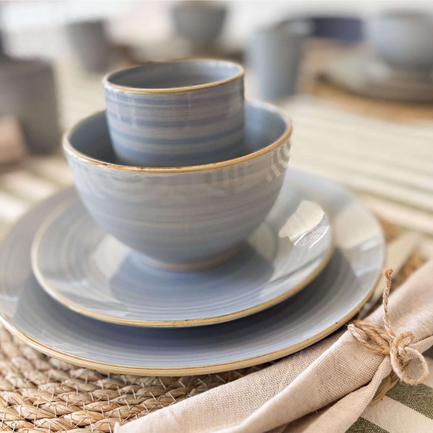 Set 4 Tazas Cerámica 330ml Amalfi Simplit-6