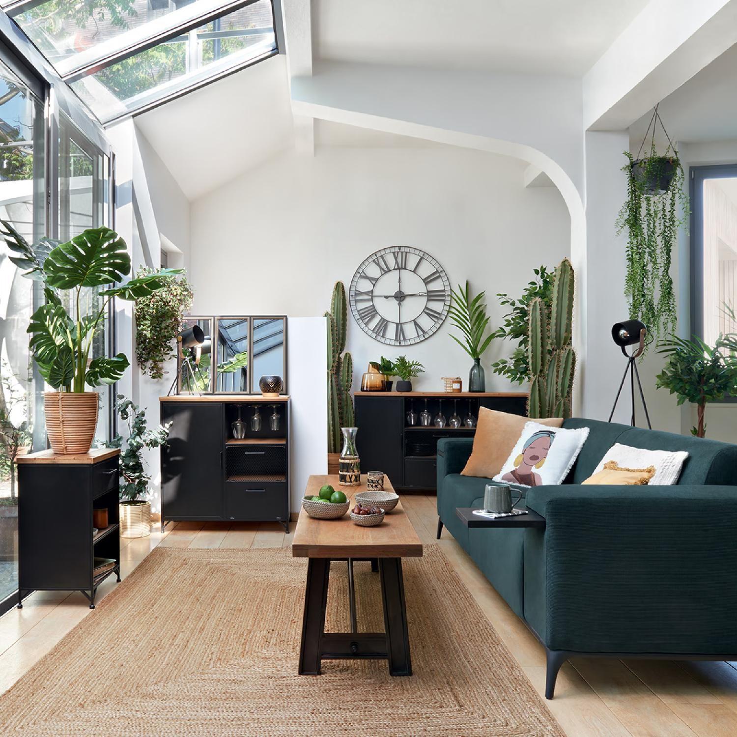 Alfombra de Yute Natural Decorativa 120x170 cm Atmosphera-5