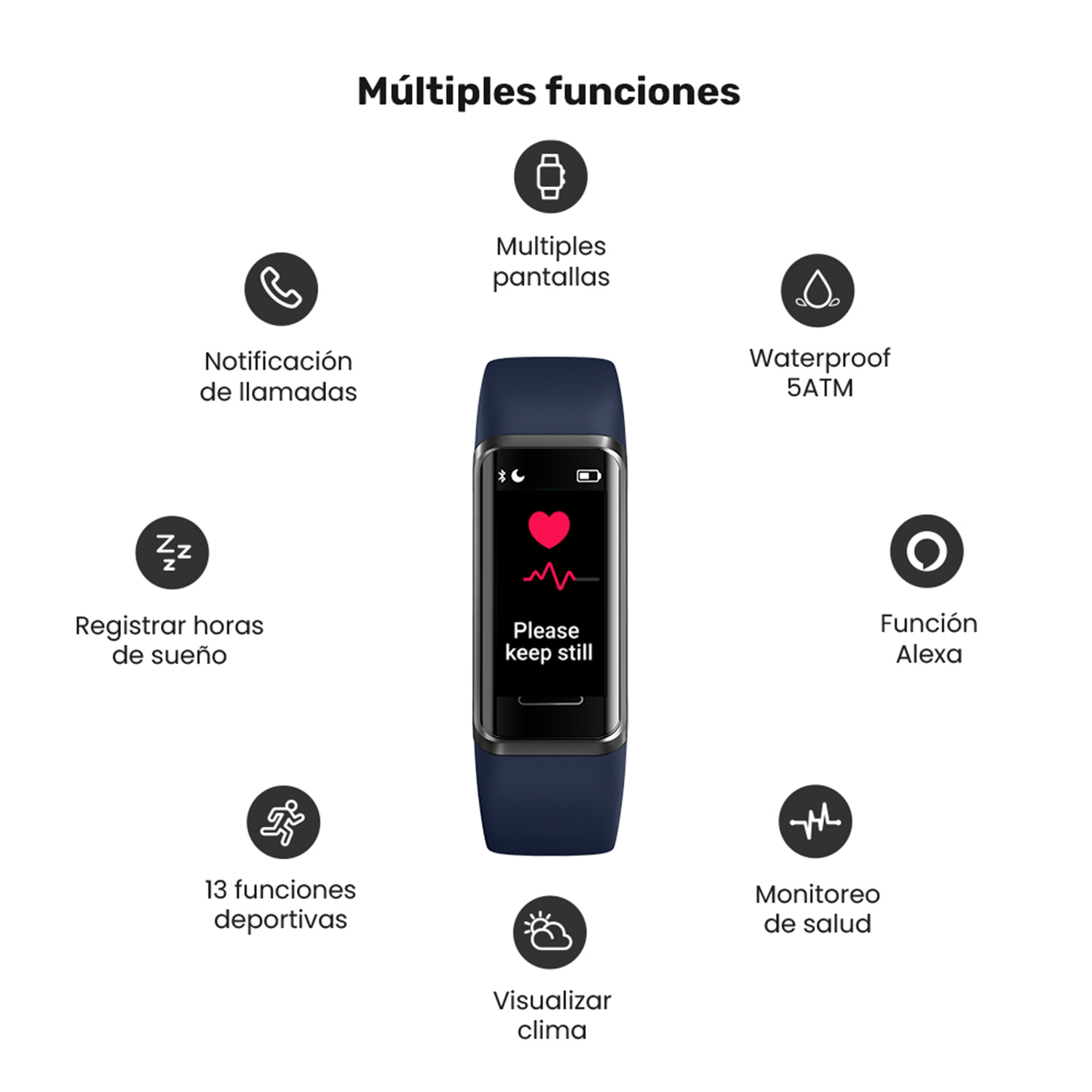 Banda Smartband Lhotse Urban Gt Blue-4