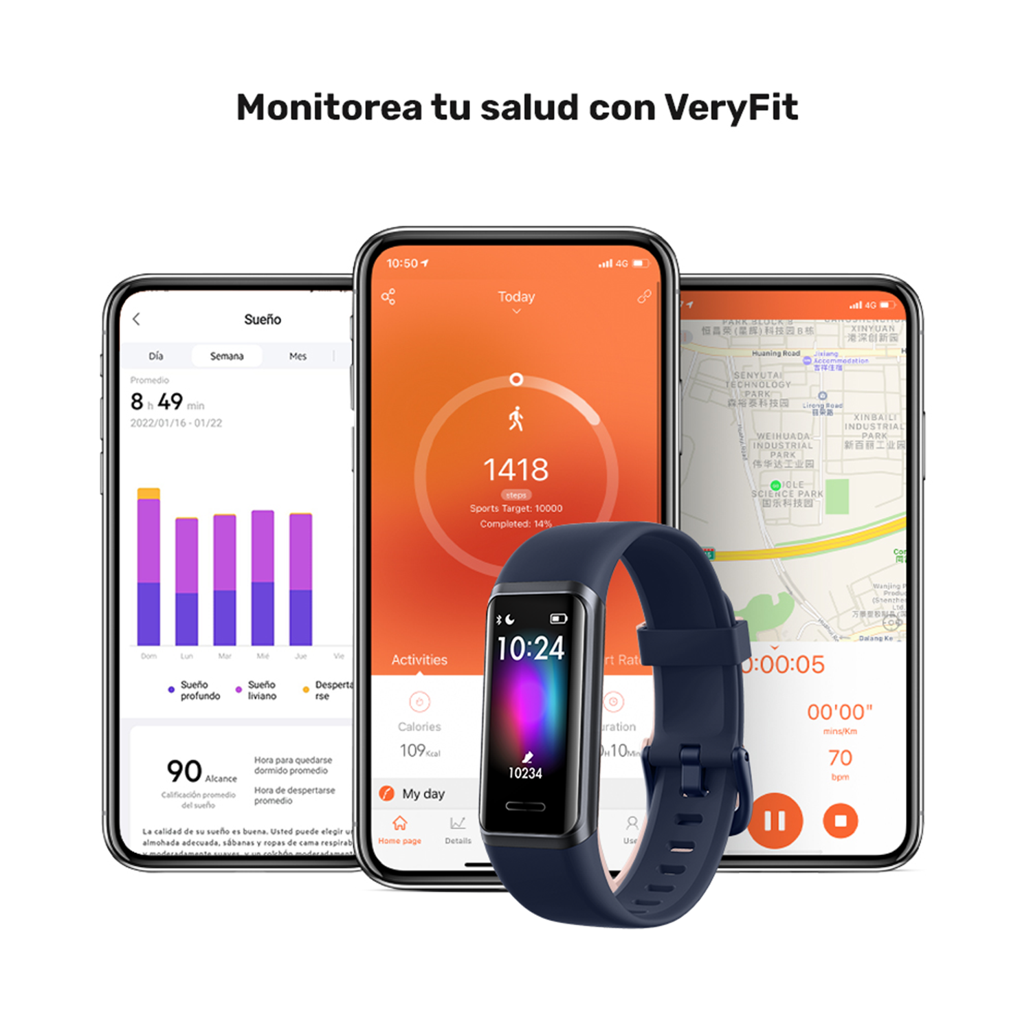 Banda Smartband Lhotse Urban Gt Blue-5