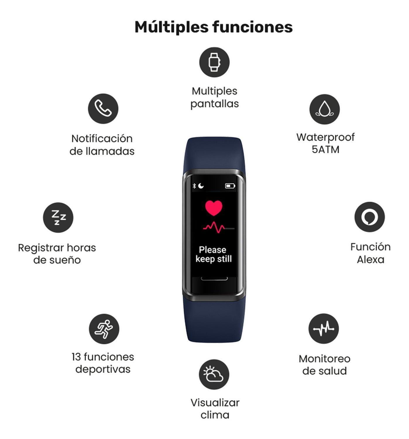 Banda Smartband Lhotse Urban GT Blue-4