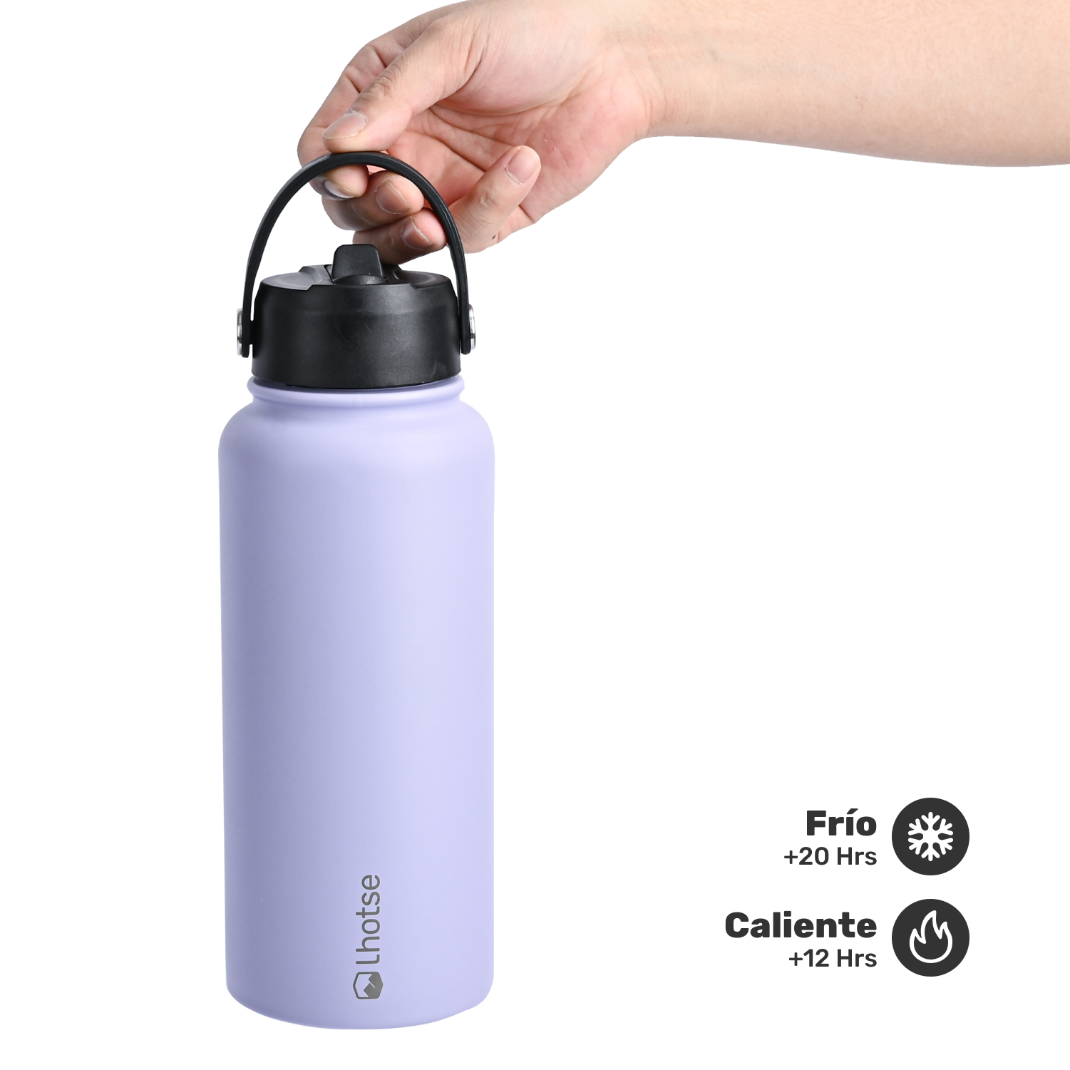Botella Térmica Insulada Lhotse Hydro 960ml Lila-3