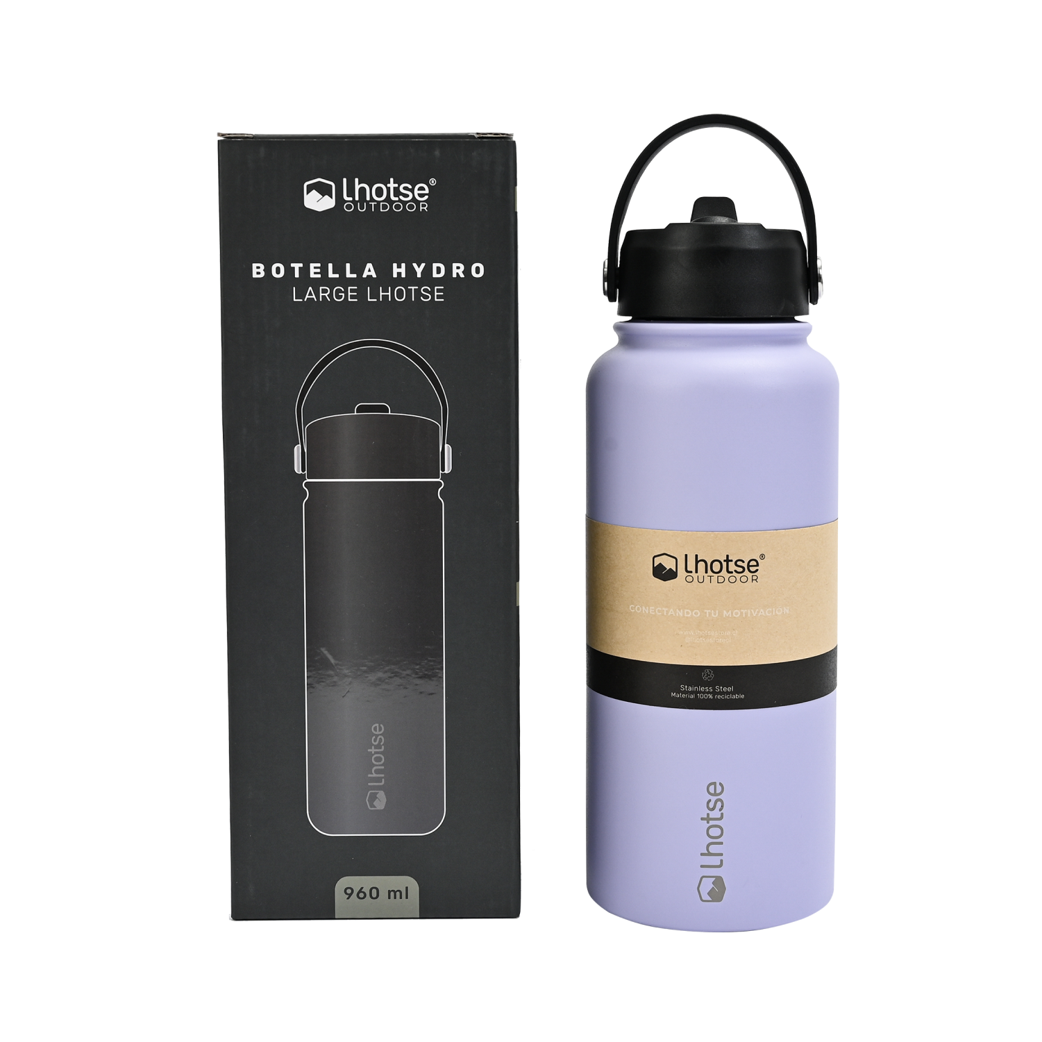 Botella Térmica Insulada Lhotse Hydro 960ml Lila-5