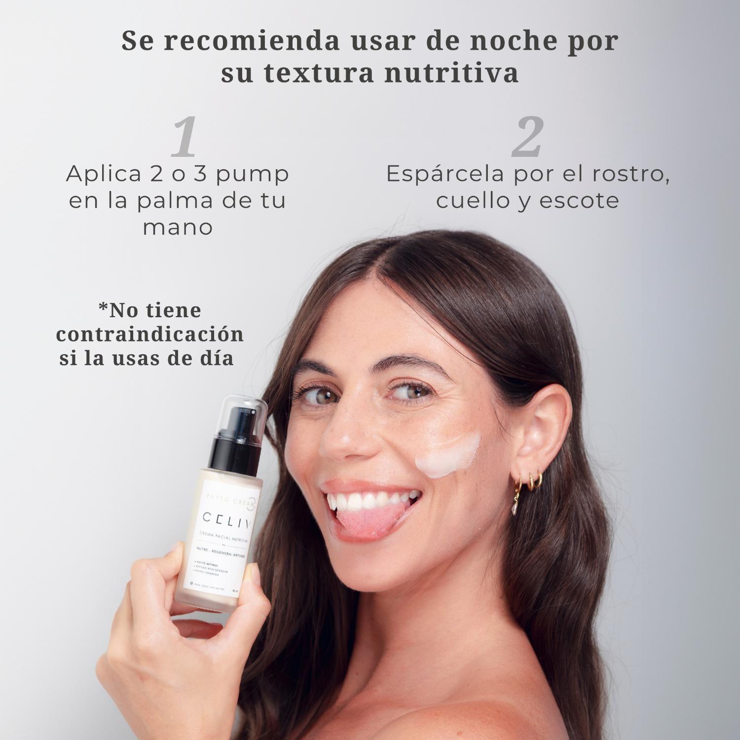 Crema Noche Nutritiva Phyto Cream 50ml Regenerante CELIV-5