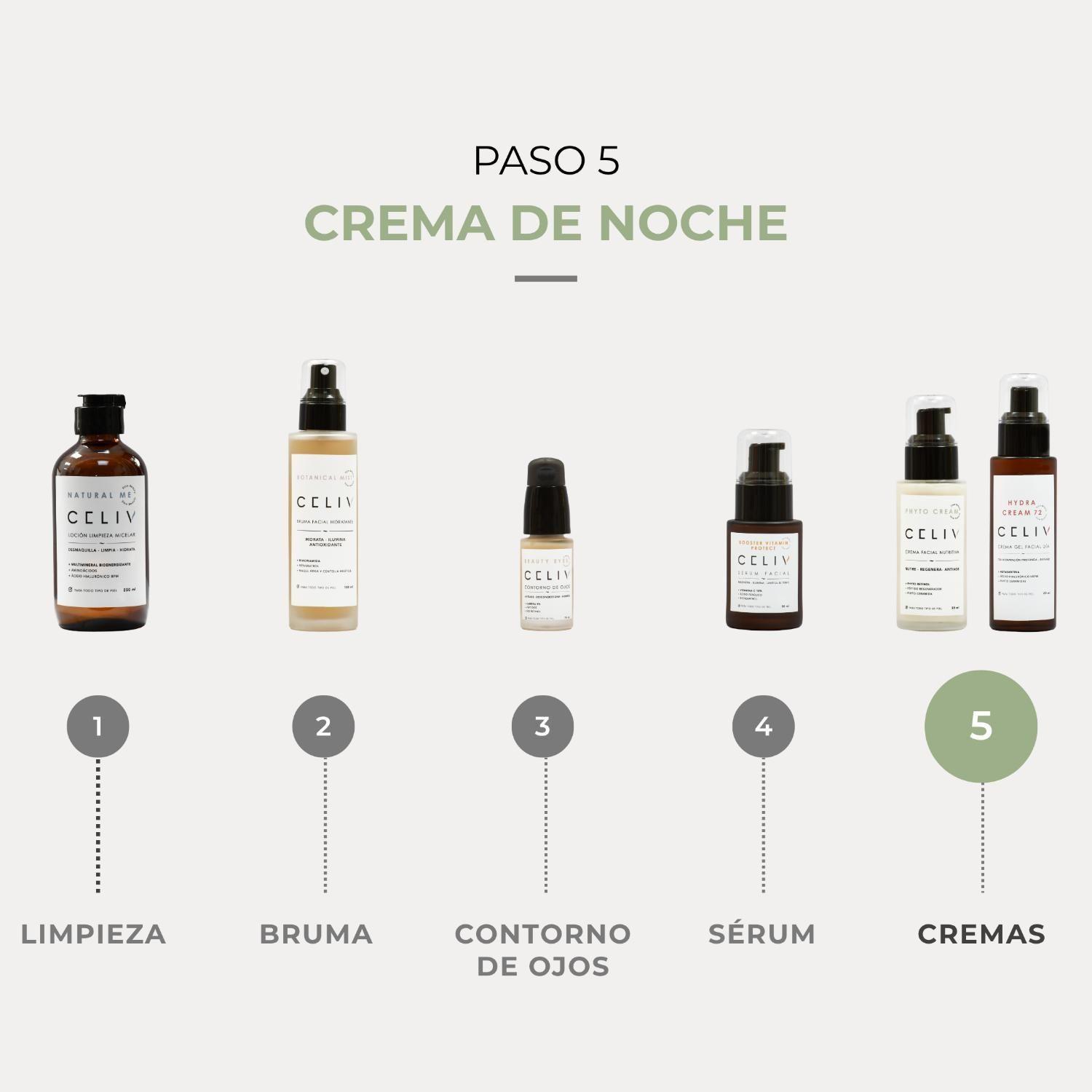Crema Noche Nutritiva Phyto Cream 50ml Regenerante CELIV-6