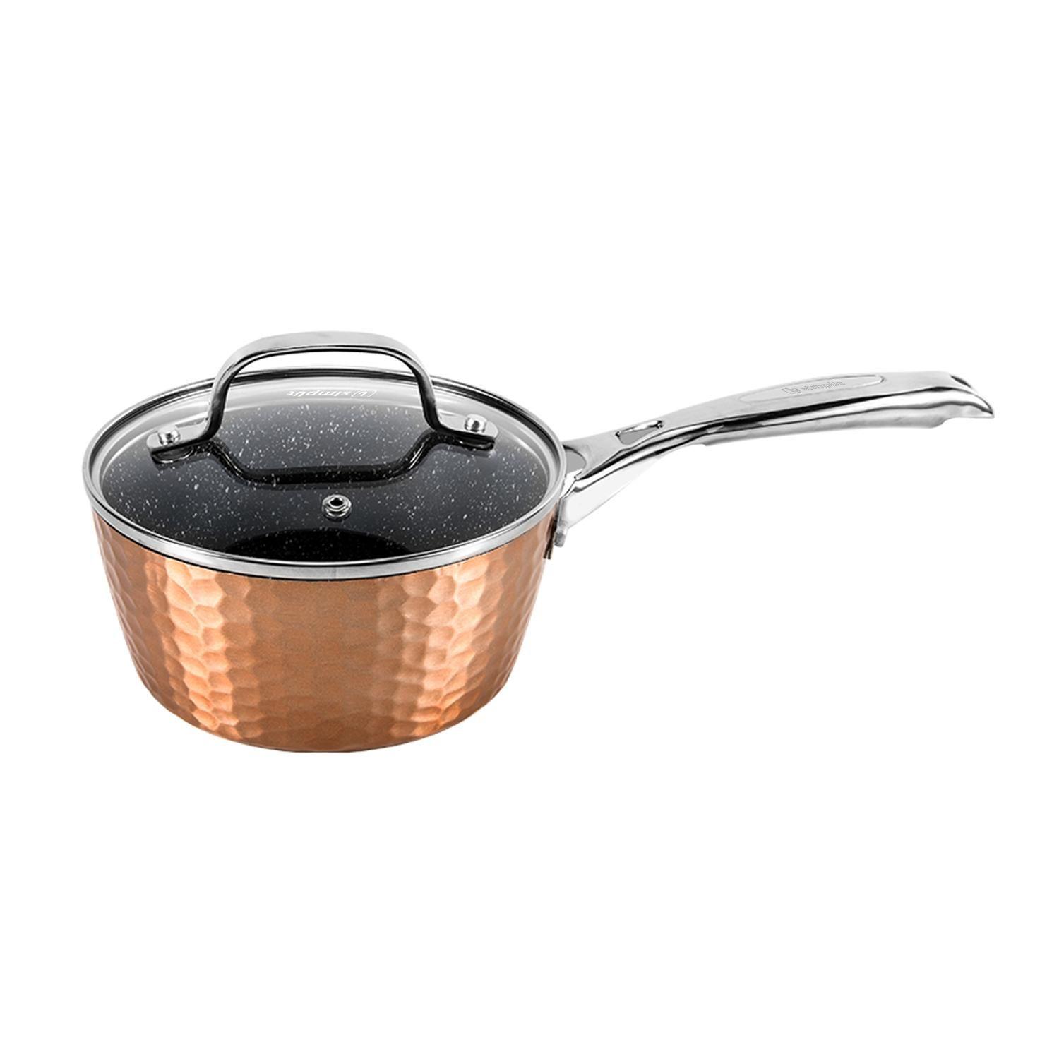 Batería de Cocina Antiadherente Copper 7 Piezas Simplit-2