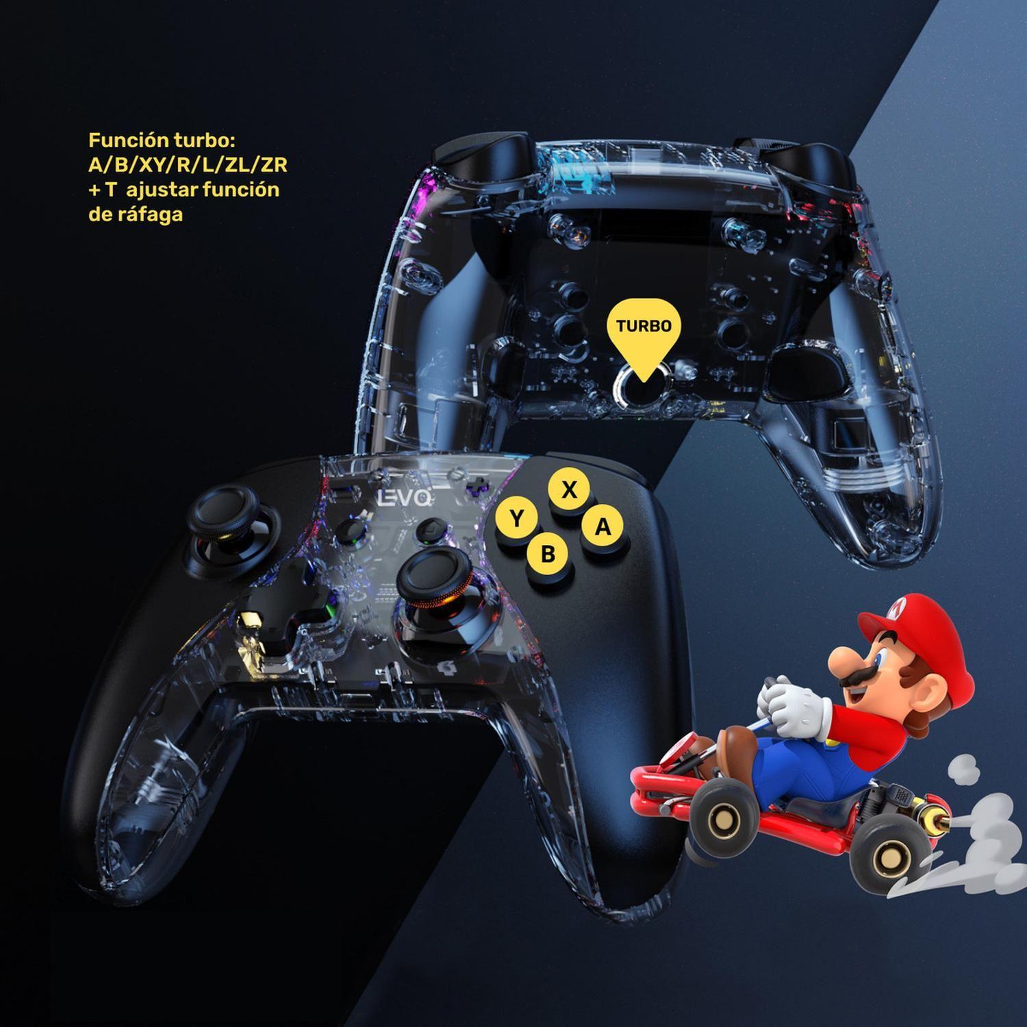Control Joystick Pro Compatible Nintendo Switch Levo Negro-3