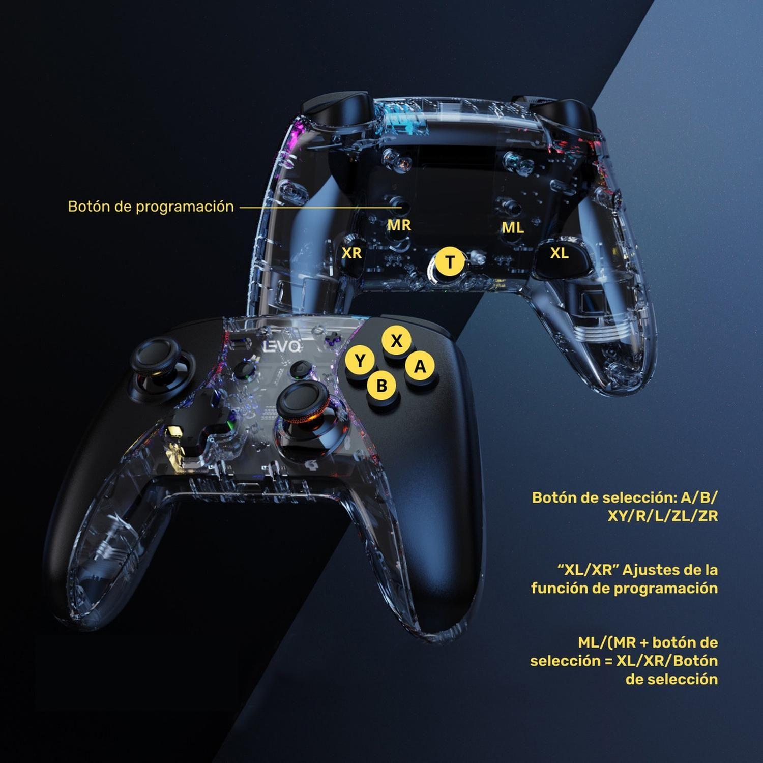 Control Joystick Pro Compatible Nintendo Switch Levo Negro-5