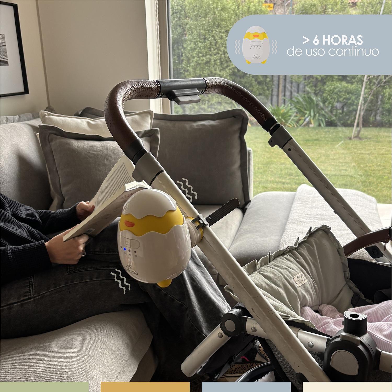 Mecedor Eléctrico Coche Recargable Bebé Baby Chick Bandú-6