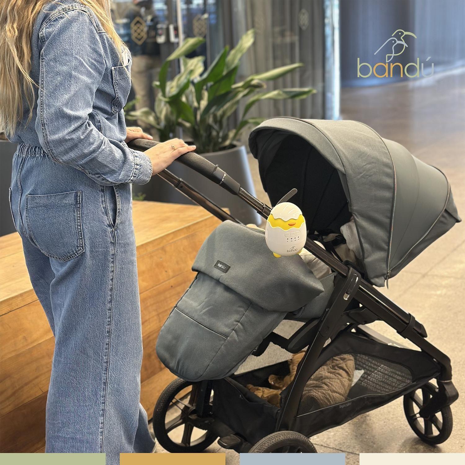 Mecedor Eléctrico Coche Recargable Bebé Baby Chick Bandú-7