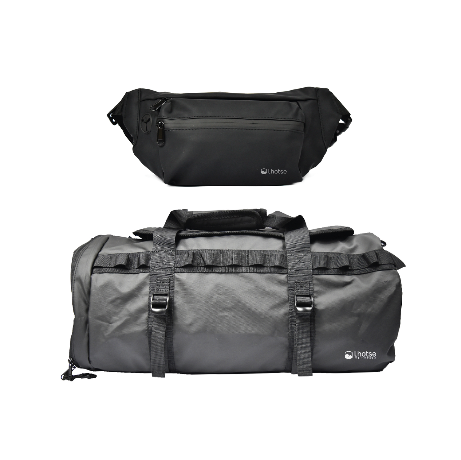 Kit Bolso Deportivo + Banano Impermeable Lhotse-0