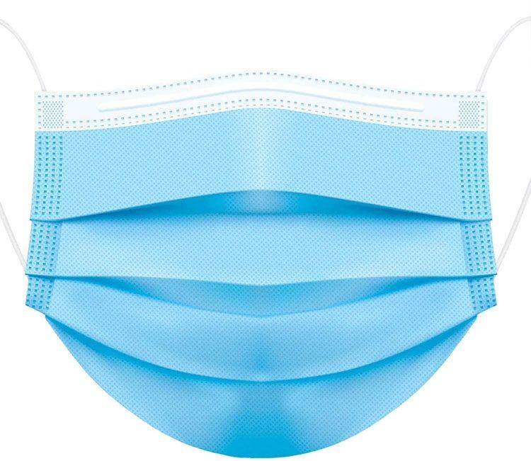 Mascarilla Desechable 3 Pliegues 50 Unidades-0
