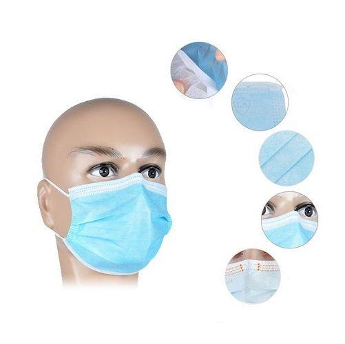 Mascarilla Desechable 3 Pliegues 50 Unidades-1