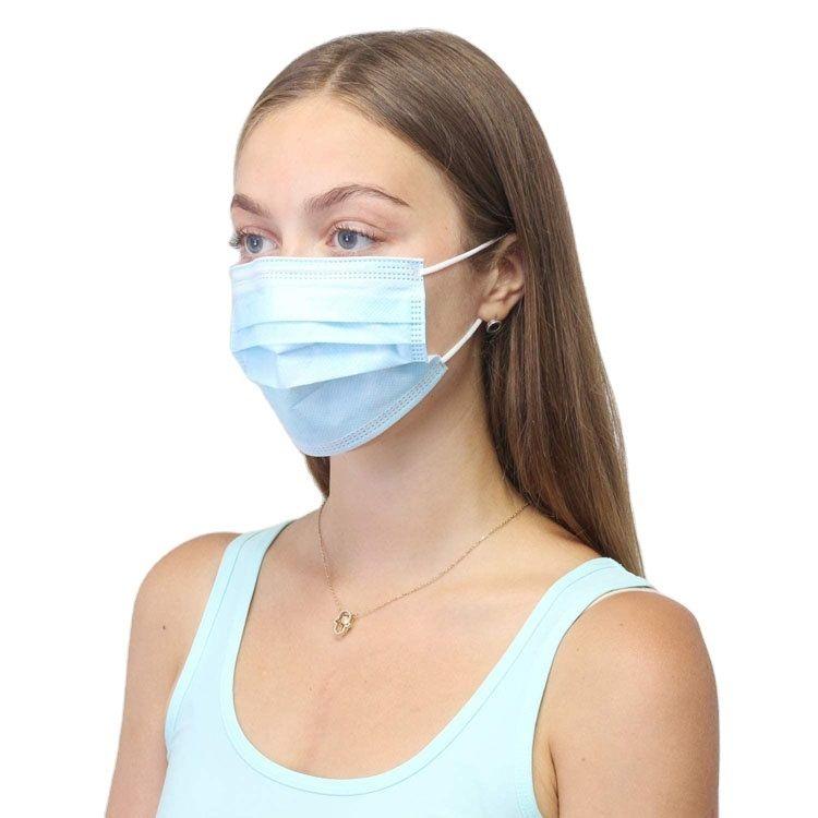 Mascarilla Desechable 3 Pliegues 50 Unidades-3