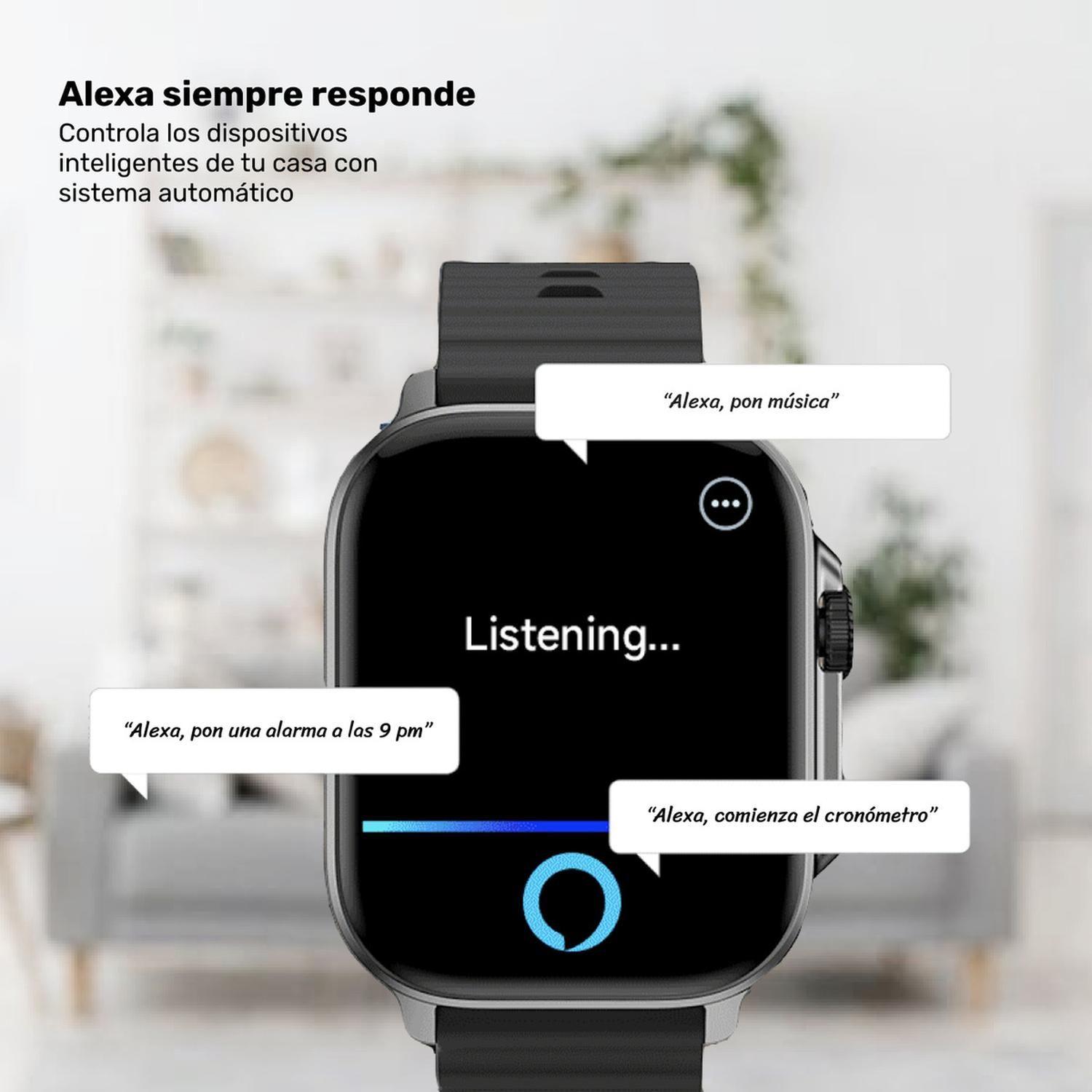 Reloj Smartwatch Lhotse Connect S03 42mm Black-7