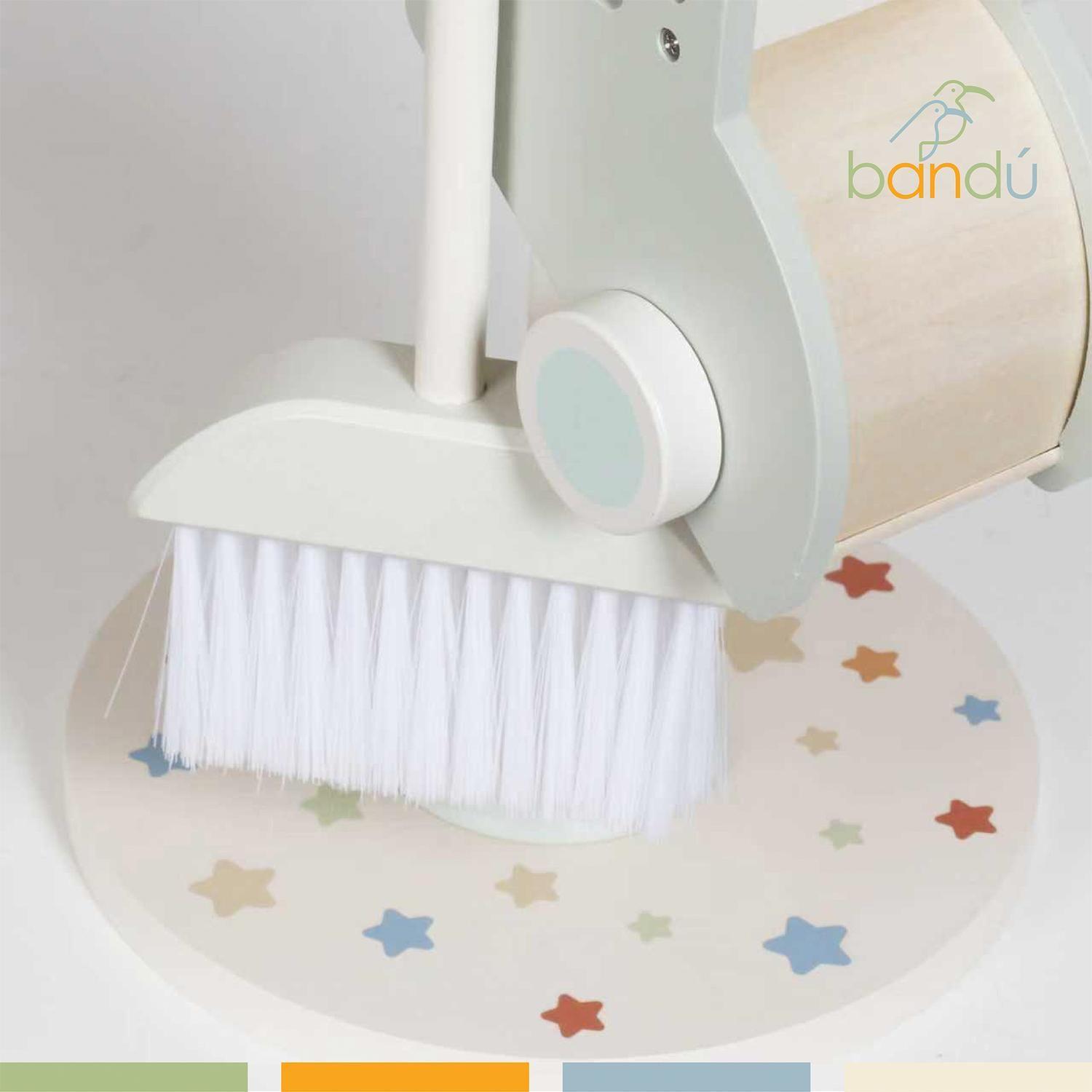 Juguete Set de Aseo y Limpieza Madera Niños Soporte Bandú-3