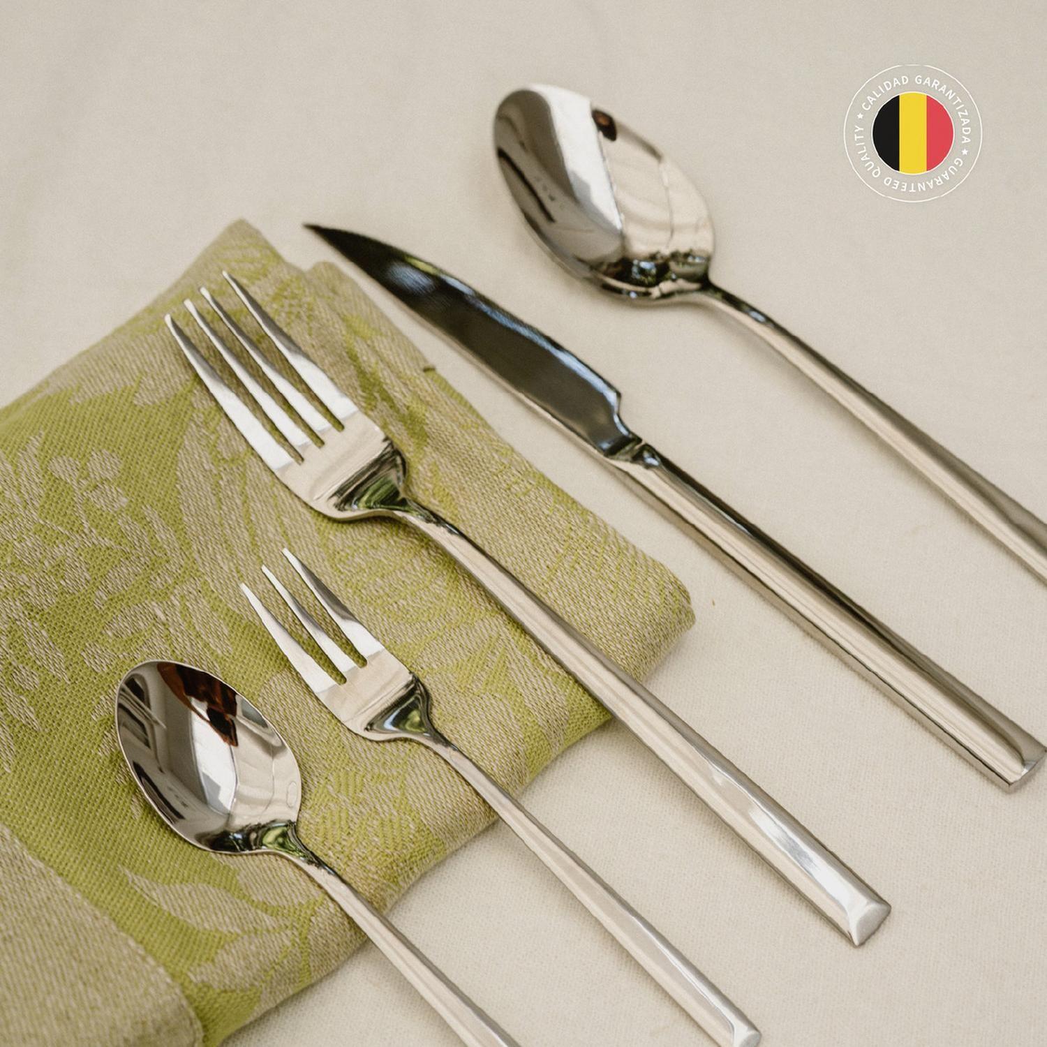 Set de Cuchillería 30 pcs Cubiertos Acero Inoxidable Sicilia-5