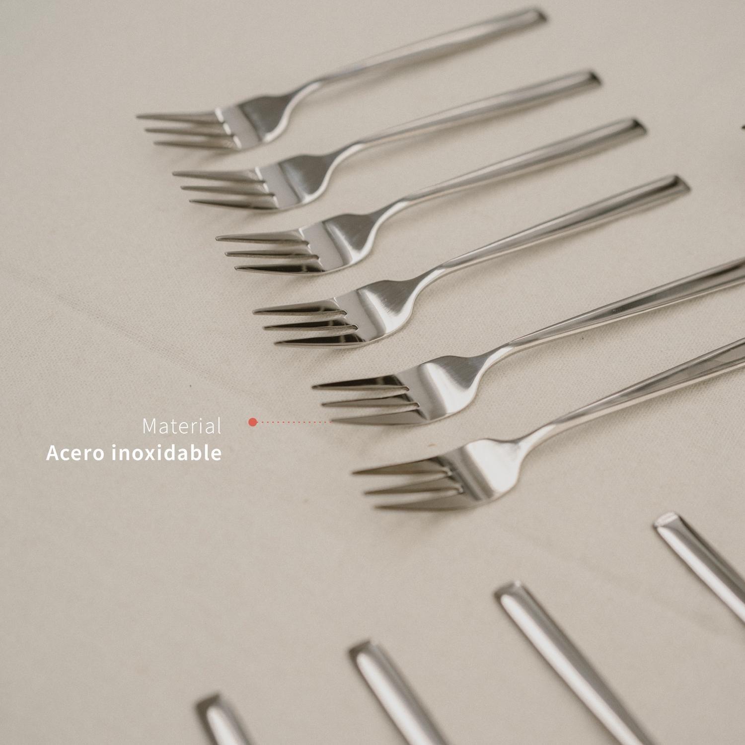 Set de Cuchillería 30 pcs Cubiertos Acero Inoxidable Sicilia-2