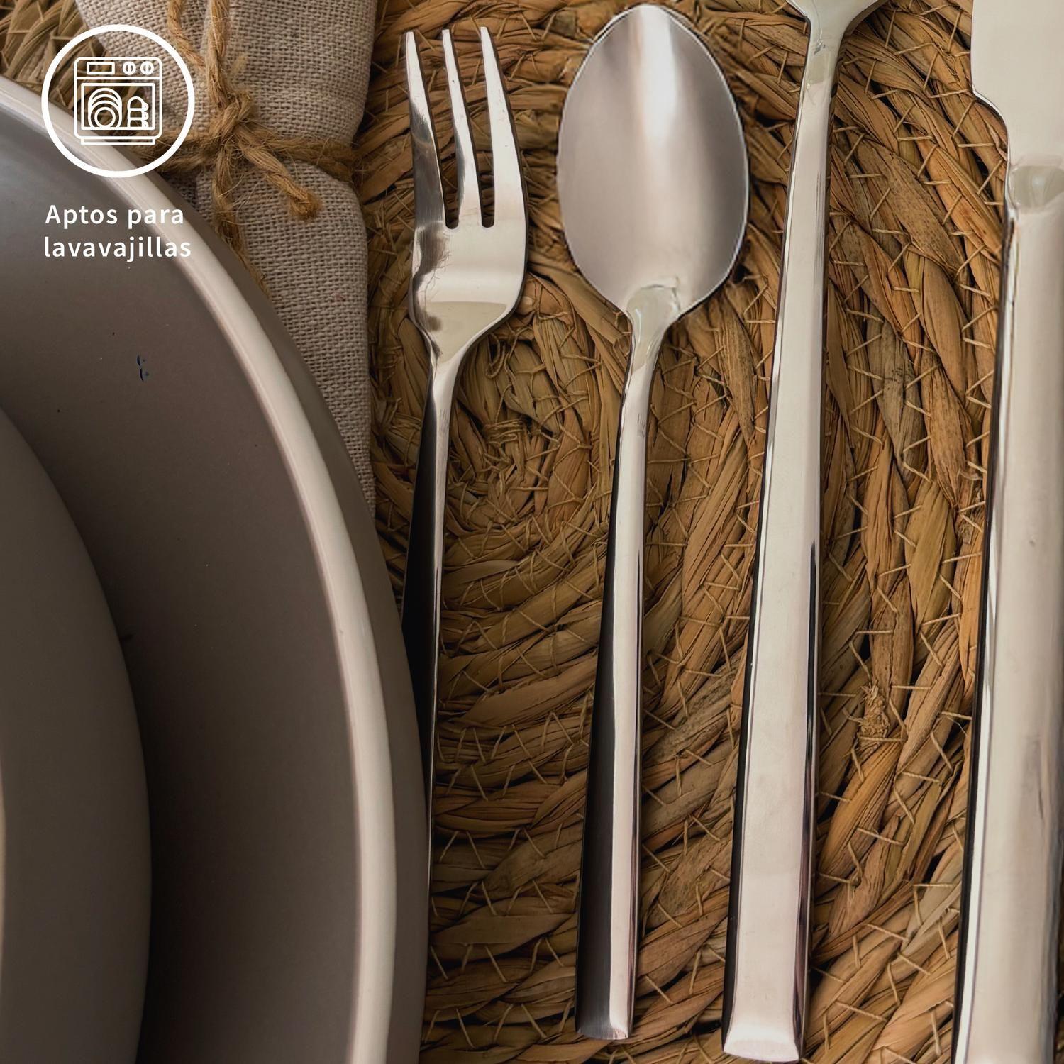 Set de Cuchillería 30 pcs Cubiertos Acero Inoxidable Sicilia-3