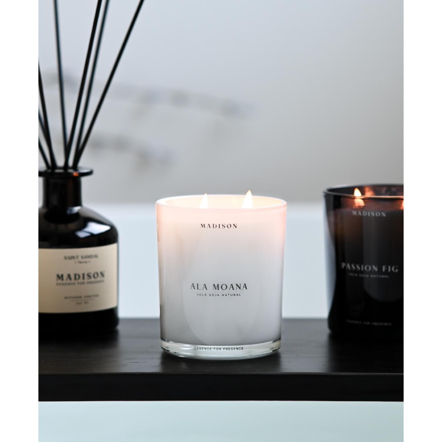 Vela Soja Natural 320 grms. Madison-2