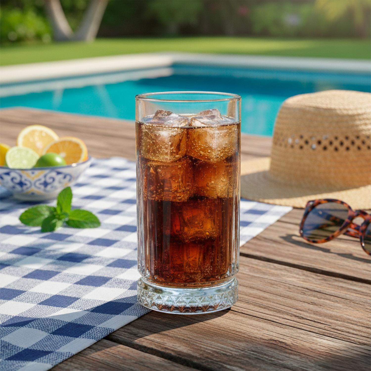 Set 6 Vasos Largos 460ml Vidrio Ginebra Simplit-4