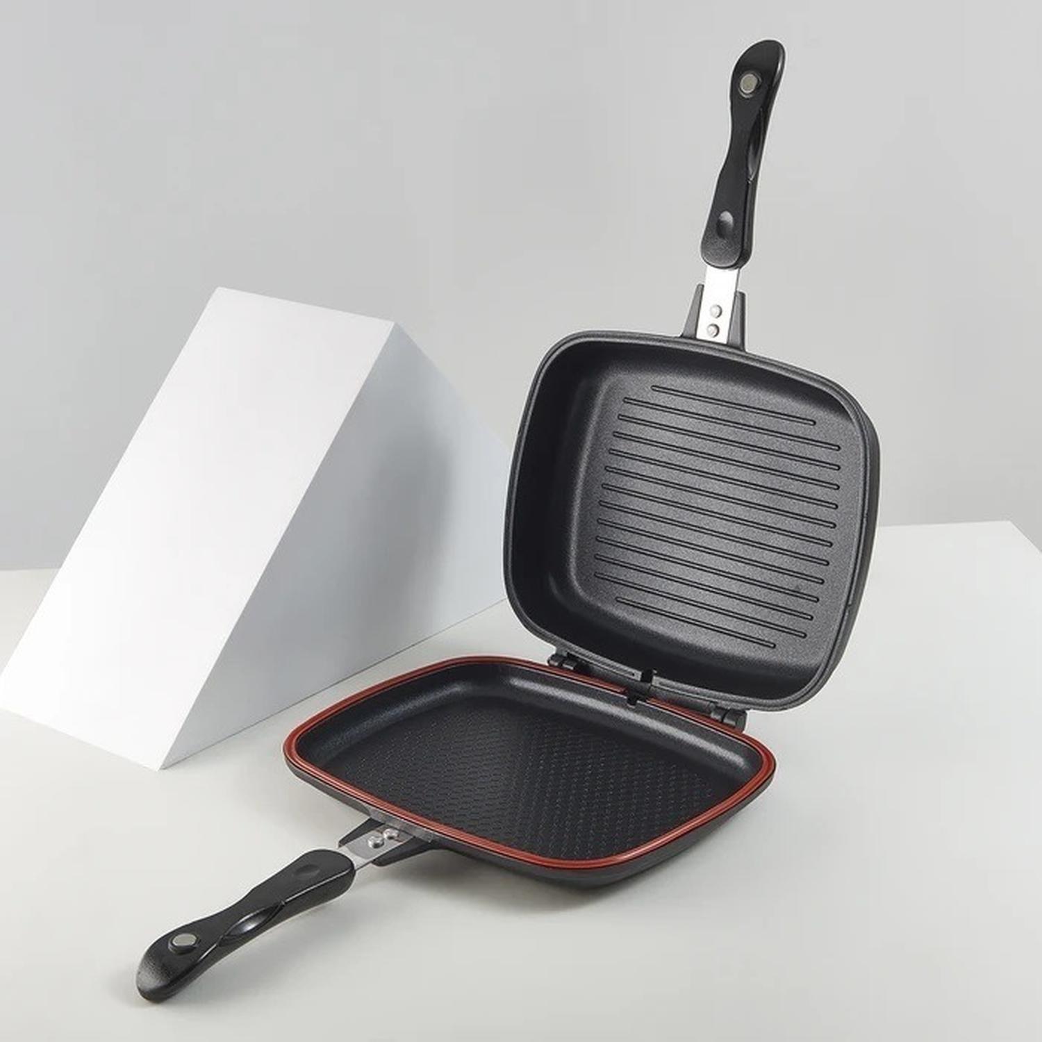 Sartén Grill Doble Antiadherente 28 Cm-2