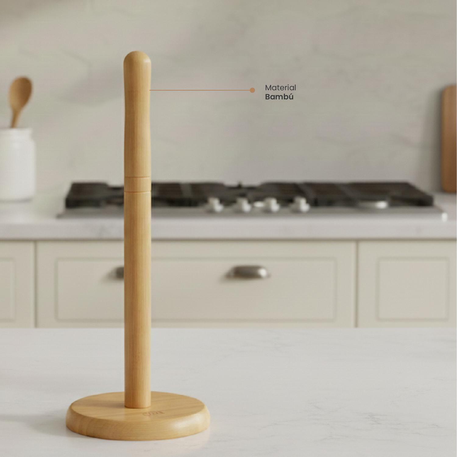 Porta Toalla Nova de Bambú 5Five-2